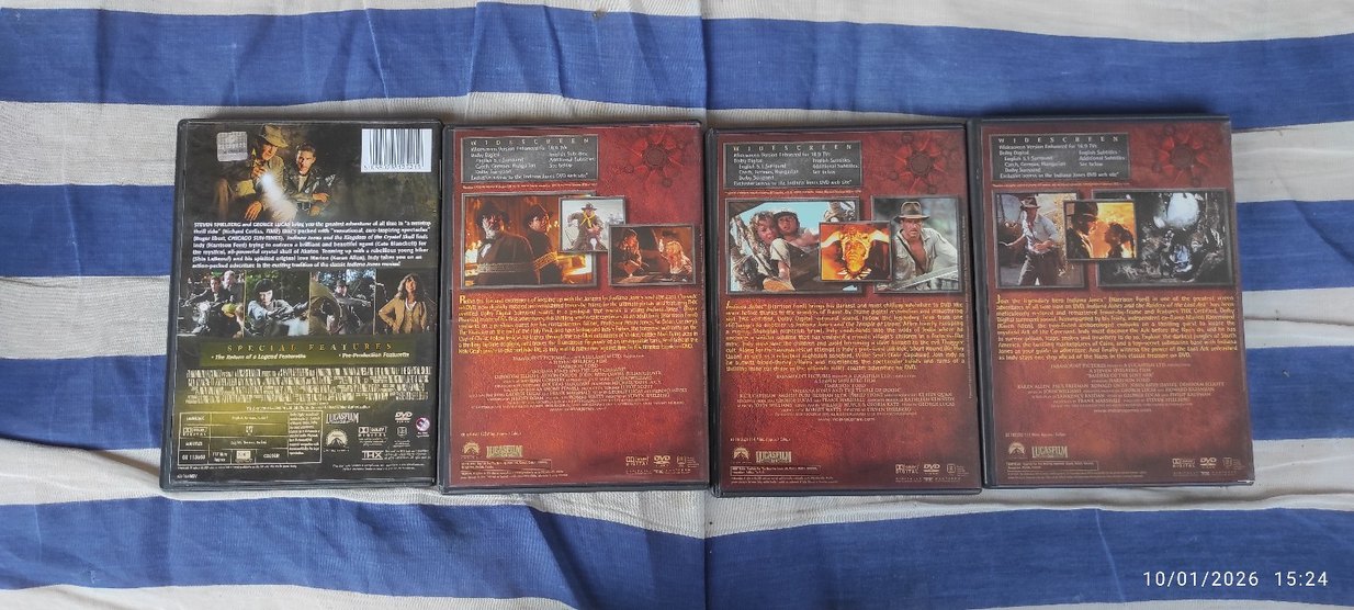 Indiana Jones Tam Film Koleksiyonu DVD - Görsel 4