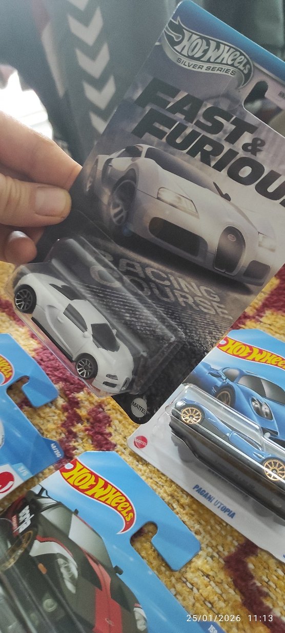 Hot Wheels Gri Oyuncak Araba - Hızlı ve Öfkeli - Görsel 2