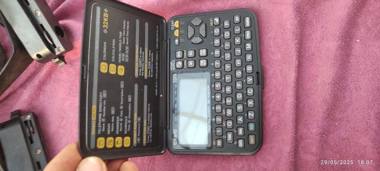 Casio Dijital Ajanda - Görsel 2