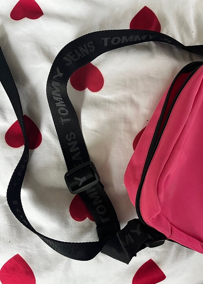 TOMMY HİLFİGER PEMBE ÇANTA - Görsel 3
