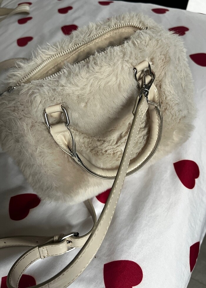 STRADİVARİUS PELUŞ ÇANTA - Görsel 3