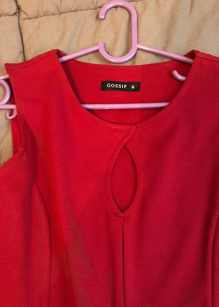 kırmızı elbise - Görsel 2