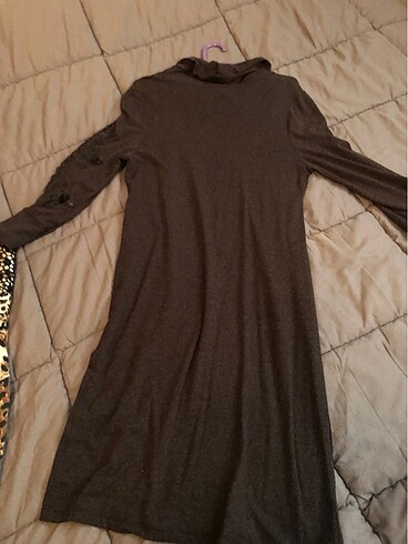 uzun kollu elbise - Görsel 5