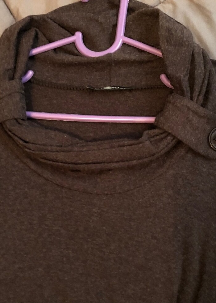 uzun kollu elbise - Görsel 3