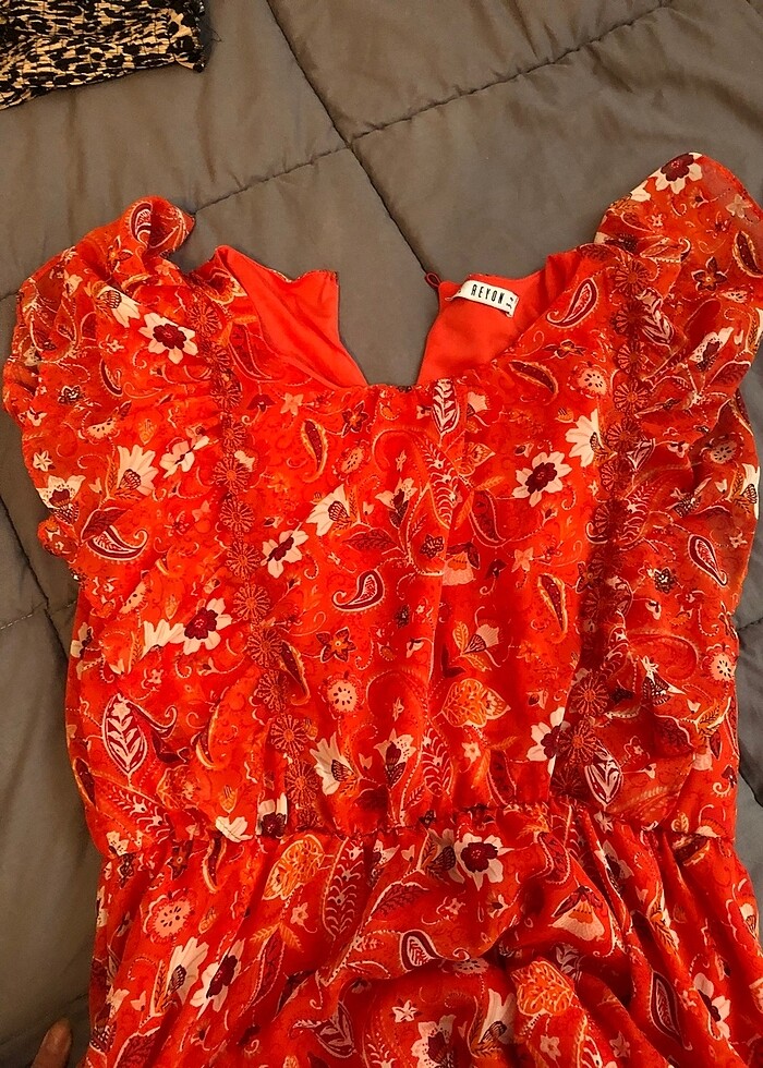 çiçekli elbise - Görsel 2