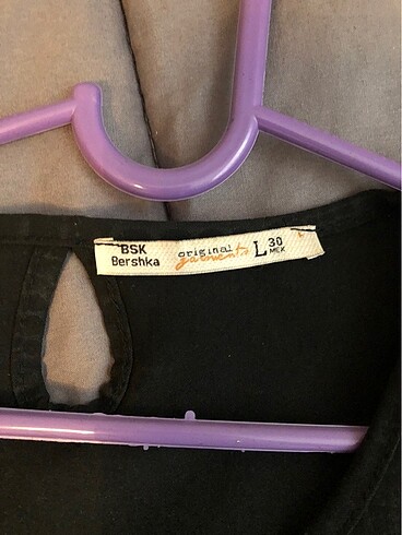 Bershka siyah kısa elbise