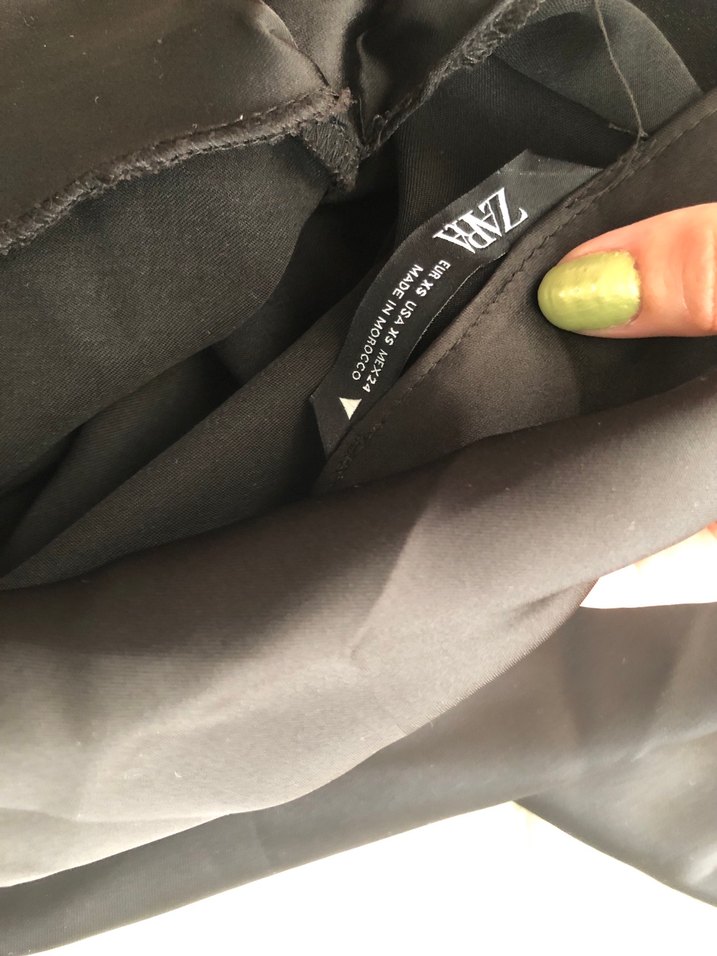 Zara midi boy saten elbise - Görsel 3