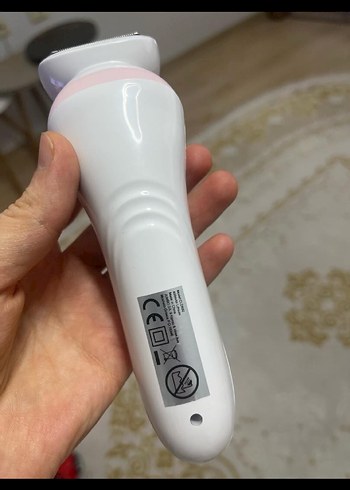 Pembe Pastel Epilatör - Görsel 3