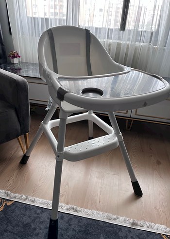 Gri Bebek Mama Sandalyesi - Görsel 3