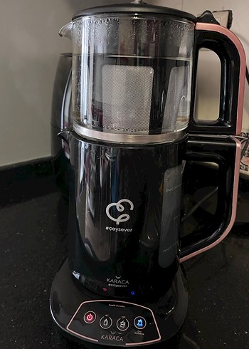 Karaca Siyah Elektrikli Çay Makinesi - Görsel 2