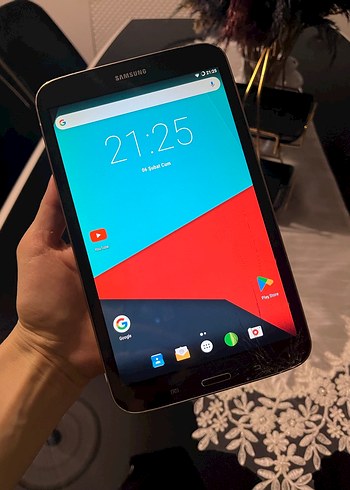 Kahverengi Samsung Tablet - Görsel 3