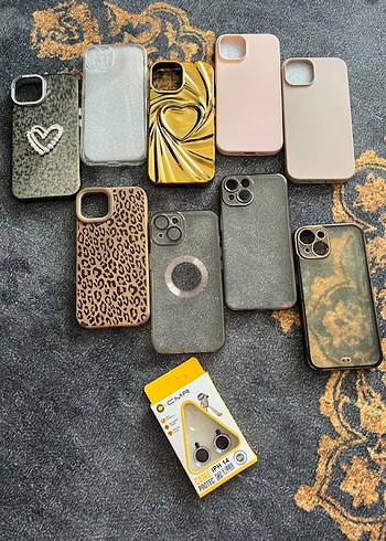 İPhone 13 14 Telefon Kılıfları kamera lensi