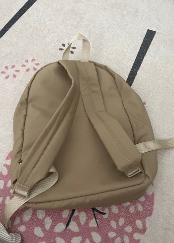 Beden ten rengi Renk Bej Kadın Sırt Çantası, Minimalist Stil okul çantası