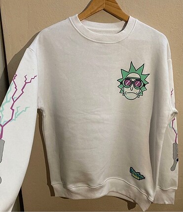 PULL&BEAR Rick&Morty Orjinal SWEATSHİRT