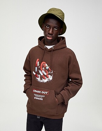 PULL & BEAR CRASH OUT Hoodie