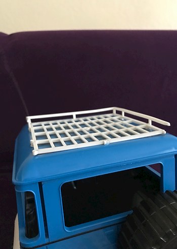 Renkli Mavi Paris-Dakar Oyuncak Araba - Görsel 4