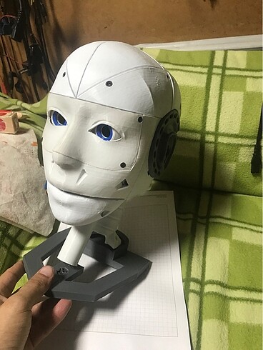 Hareketli Robot kafa - Görsel 3