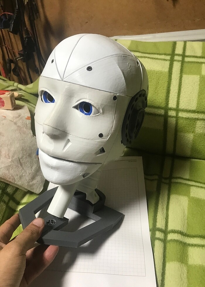 Hareketli Robot kafa - Görsel 3