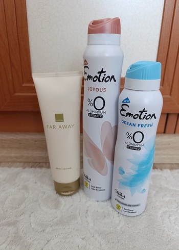 Emotion Kadın Deodorant & Far Away Vücut Losyonu - Görsel 2