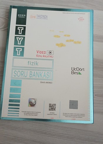 345 TYT Fizik Soru Bankası 2022 Konu Anlatımlı