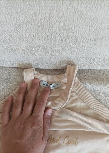 LC Waikiki Bej Uzun Kollu Kadın Sweatshirt