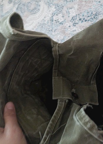 Bej Kamuflajlı Keten erkek Sırt Çantası - Görsel 4