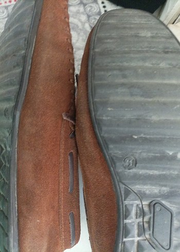 Kahverengi Deri Erkek ayakkabı - Görsel 8