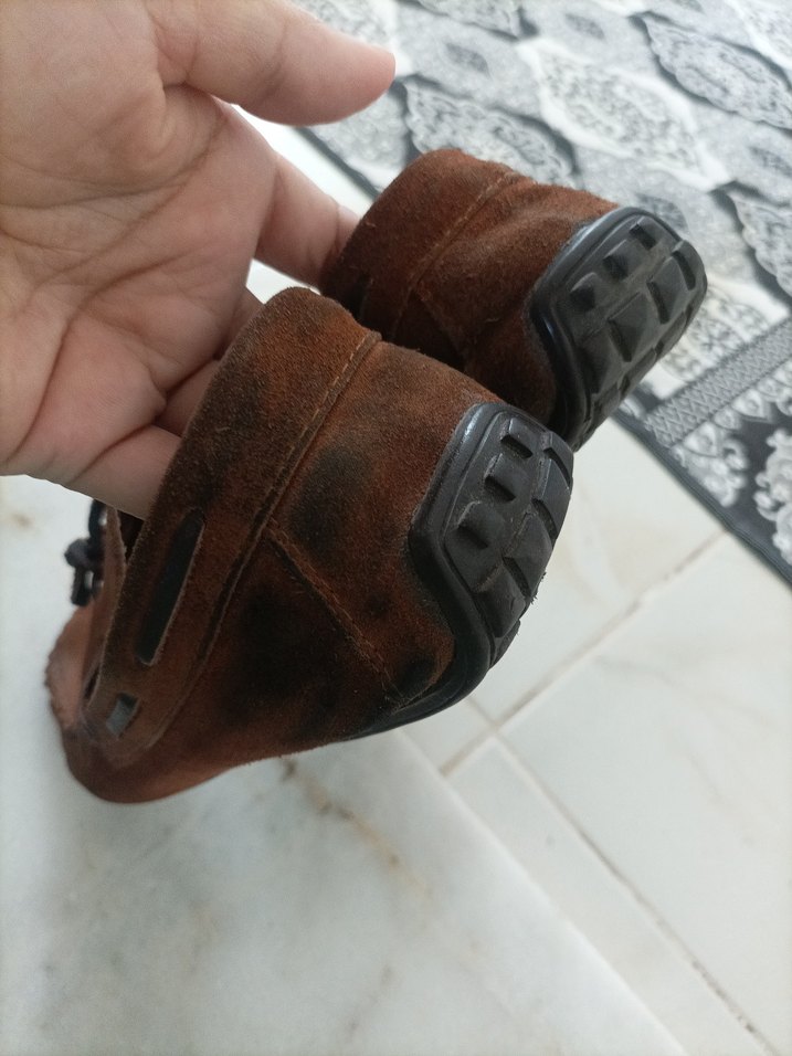 Kahverengi Deri Erkek ayakkabı - Görsel 5