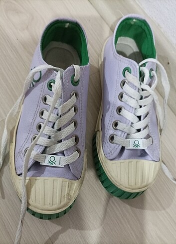 15-36 kg Beden turkuaz Renk Benetton marka ayakkabı