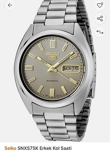 Seiko snxs75k erkek saati