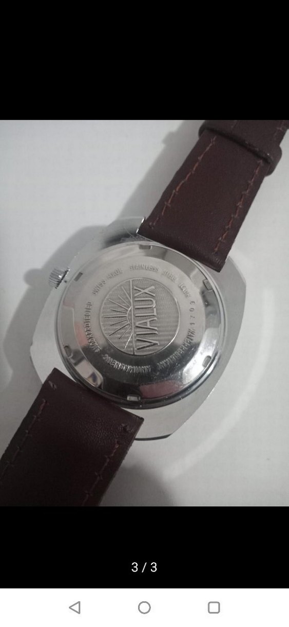 Vialux Vintage Kurmalı Erkek Kol Saati - Görsel 3