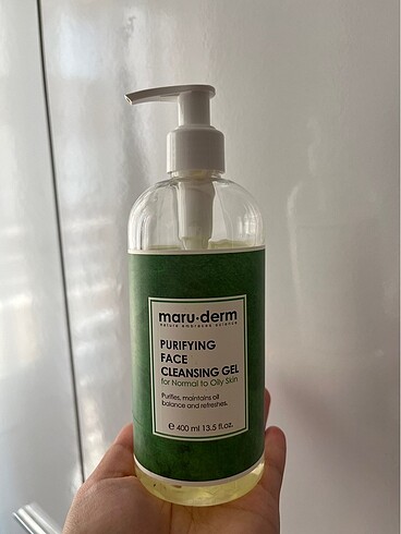 Maruderm yüz yıkama jeli