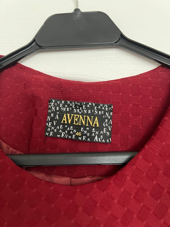 Bordo Uzun Kadın Pardesü Drapeli Yaka - Görsel 3