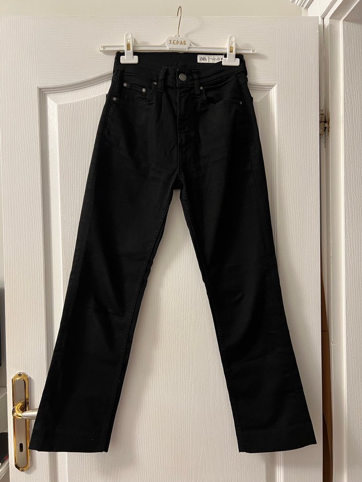 ZW COLLECTION BOOTCUT CROP YÜKSEK BEL JEAN - Görsel 2