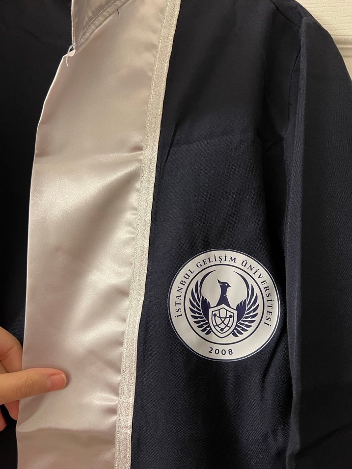 Gelişim Üniversitesi Mezuniyet Cübbesi Kepi - Görsel 4