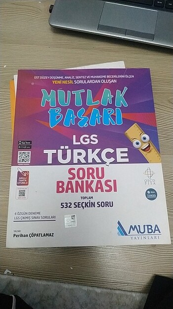 8.Sınıf Türkçe soru Bankası muba yayınları 