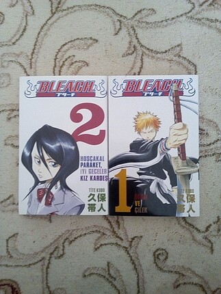 Bleach manga 1 ve 2. cilt