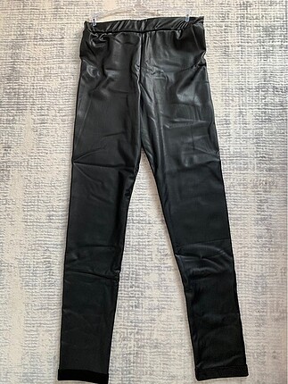 Deri pantalon-2 adet bluz