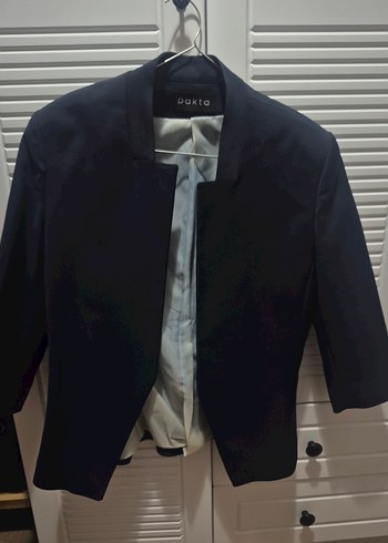Zara Sik Ve Minimal Siyah Blazer Ceket