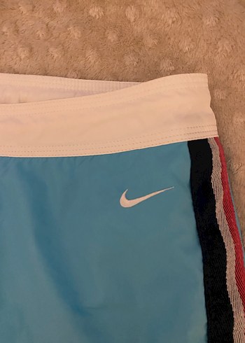 s Beden mavi Renk çift taraflı mini nike şort