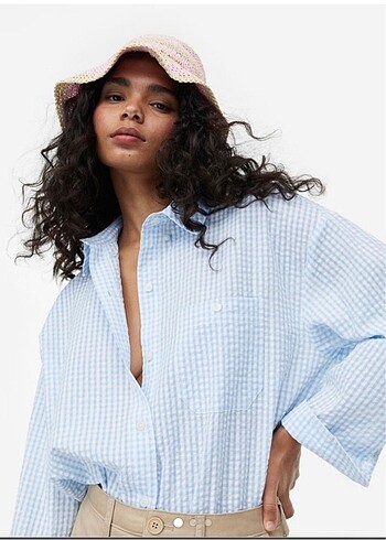 H&m hasır şapka