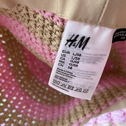  Beden çeşitli Renk H&m hasır şapka