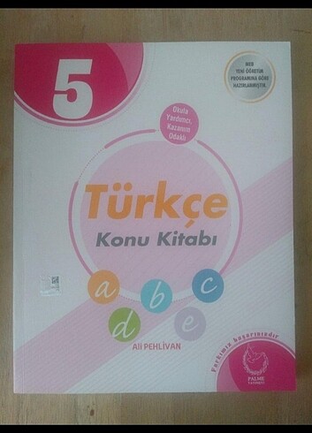 5. sınıf Türkçe konu anlatımlı kitap 
