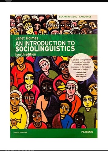 an introduction to sociolinguistics janet holmes dilbilim elt ki