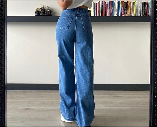 Düz kesim jean