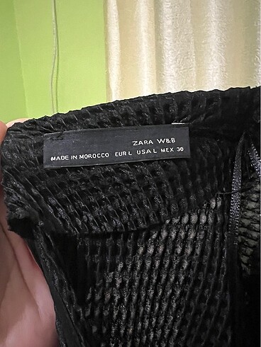 l Beden siyah Renk Zara Uzun Tunik