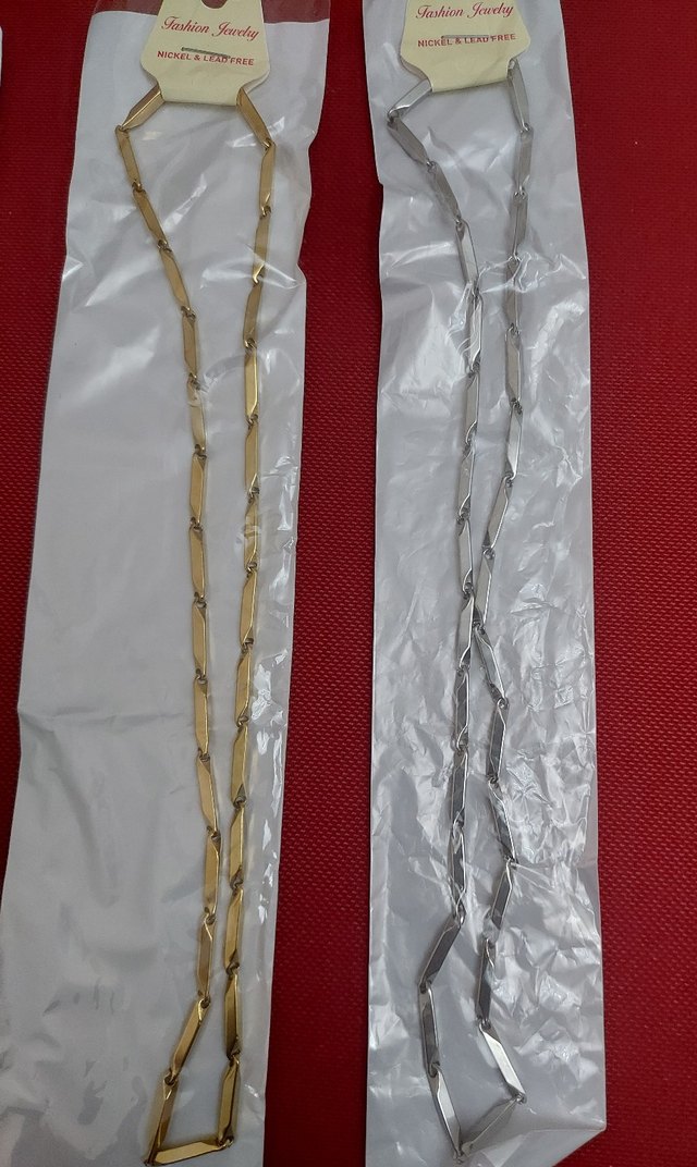 Erkek Gri Minimalist Zincir Kolye - Görsel 4