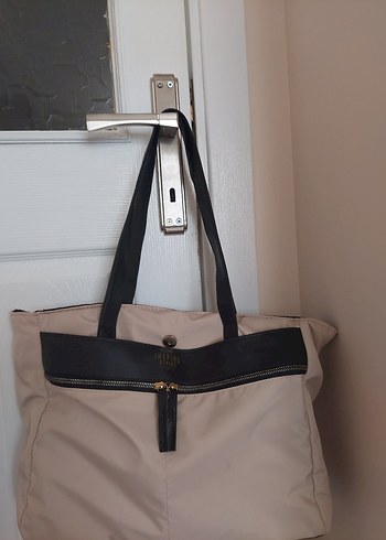 Bej Parizyen Kadın Fermuarlı Çanta - Görsel 6