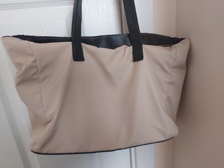 Bej Parizyen Kadın Fermuarlı Çanta - Görsel 3