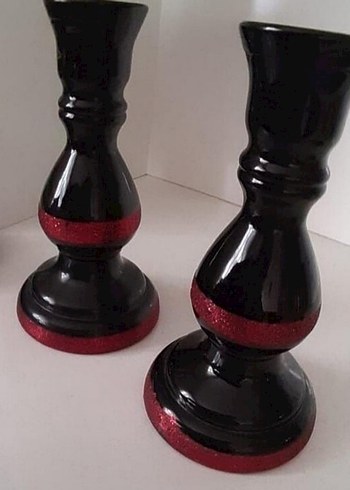 Kırmızı Desenli Geleneksel Sofra Seti - Görsel 3